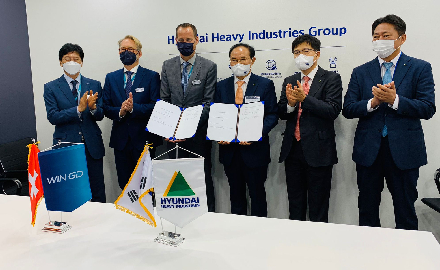 WinGD and HHI-EMD collaboration sets sights on sustainable engine technology